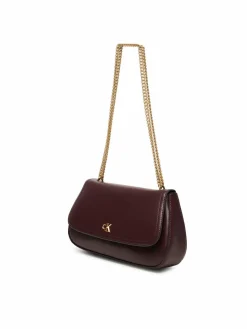 Borsetta Ck Convertible Chain Medium Bag LV04F3171G Bordeaux