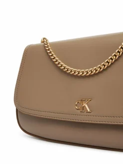 Borsetta Ck Convertible Chain Medium Bag LV04F3171G Beige