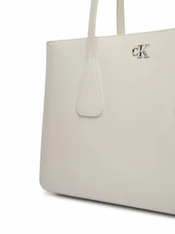 Borsetta Ck Medium Work Tote LV04F3442G Bianco