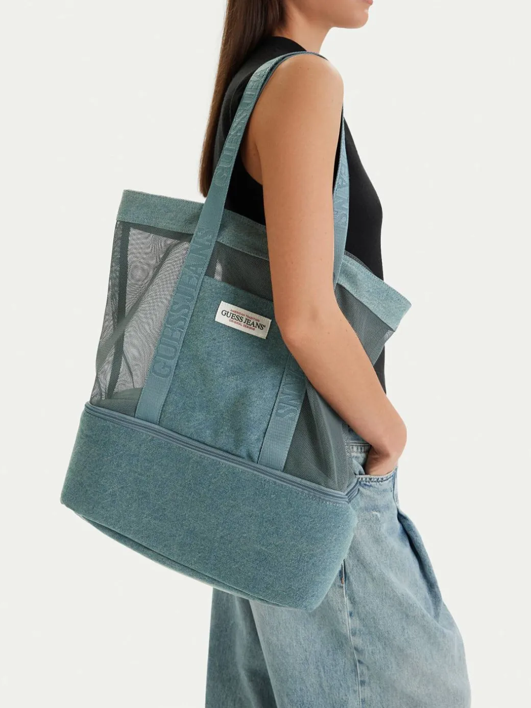 Borsetta CWBEO-GUESS-M-004-09 Blu