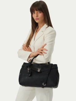 Borsetta Ella Logo HWPD97 46060 Nero