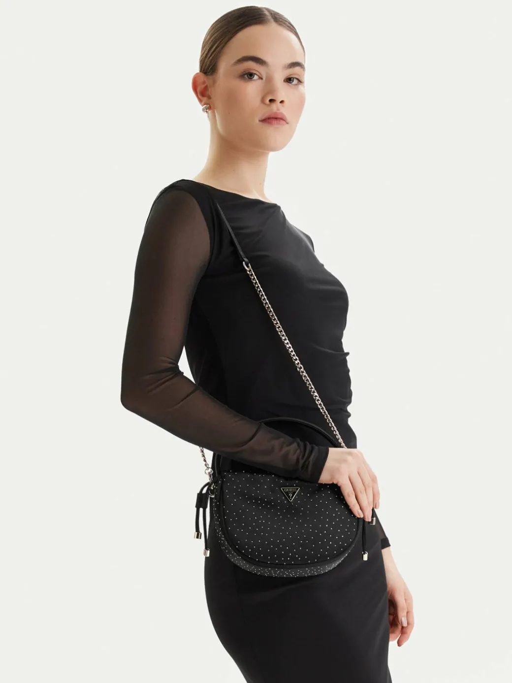 Borsetta Elsie Mini HWSR96 50750 Nero
