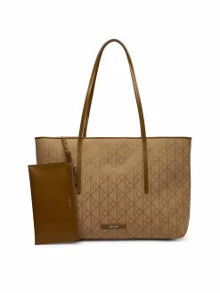 Borsetta Emblem Aop Jacquard LV04F3750G Cachi