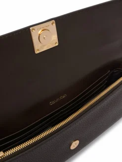 Borsetta Emblem Hw Pebble Clutch LV04F3740G Marrone