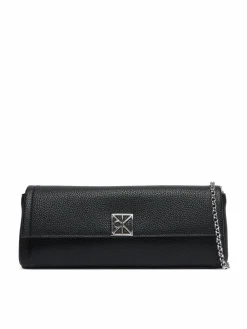 Borsetta Emblem Hw Pebble Clutch LV04F3740G Nero