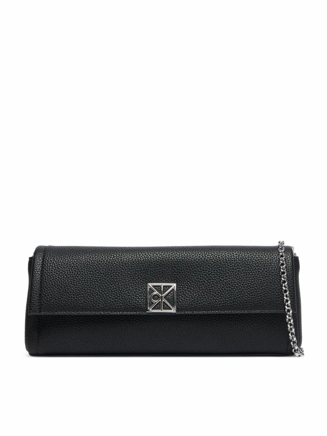 Borsetta Emblem Hw Pebble Clutch LV04F3740G Nero
