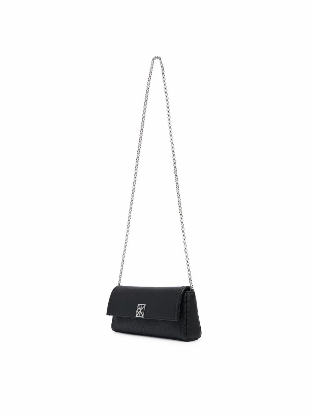 Borsetta Emblem Hw Pebble Clutch LV04F3740G Nero