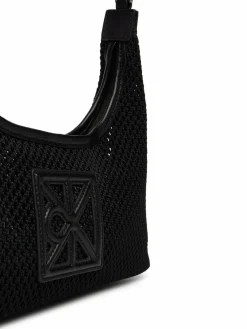 Borsetta Emblem Mesh Shoulder Bag LV04F3381G Nero