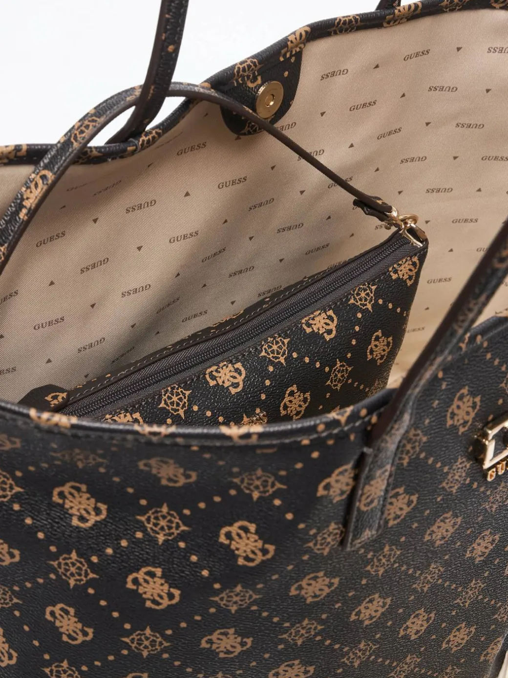 Borsetta Emelie Logo HWGP99 28240 Marrone
