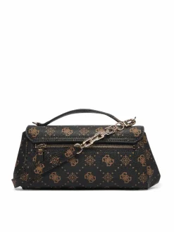 Borsetta Emelie Logo HWGP99 28190 Marrone scuro