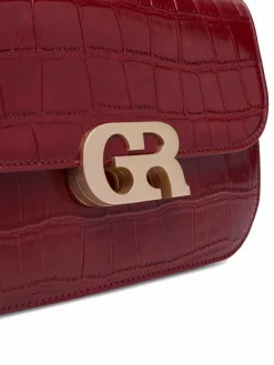 Borsetta EO-LINA-KQ44-CROCCO Bordeaux