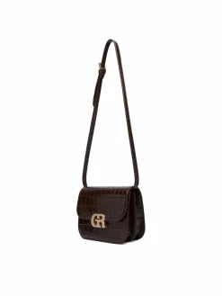 Borsetta EO-LINA-KQ44-CROCCO Marrone