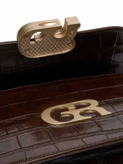 Borsetta EO-LINA-KQ44-CROCCO Marrone