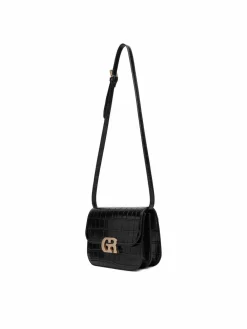 Borsetta EO-LINA-KQ44-CROCCO Nero