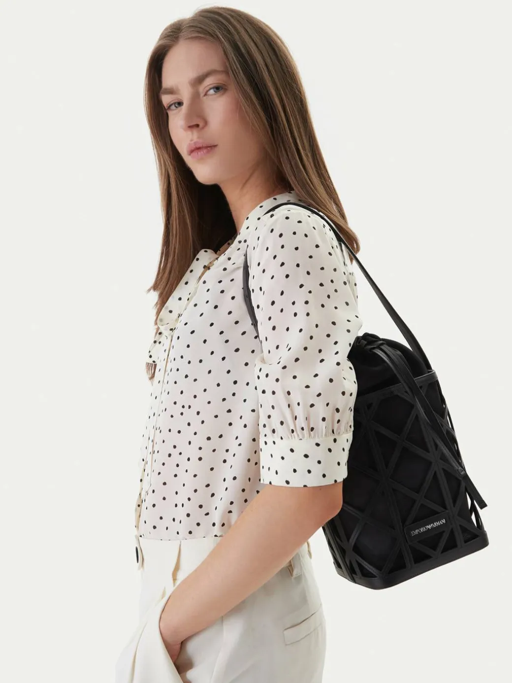 Borsetta EW004819 AF25756 MC012 Nero