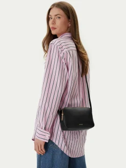 Borsetta Foil Logo Elongated Camera Bag LV04F3276G Nero