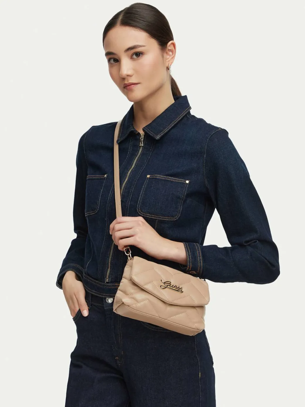 Borsetta J6YZ16 W2538 Beige