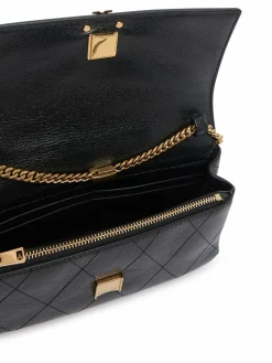 Borsetta Quilted Chain Wallet 186041 Crema