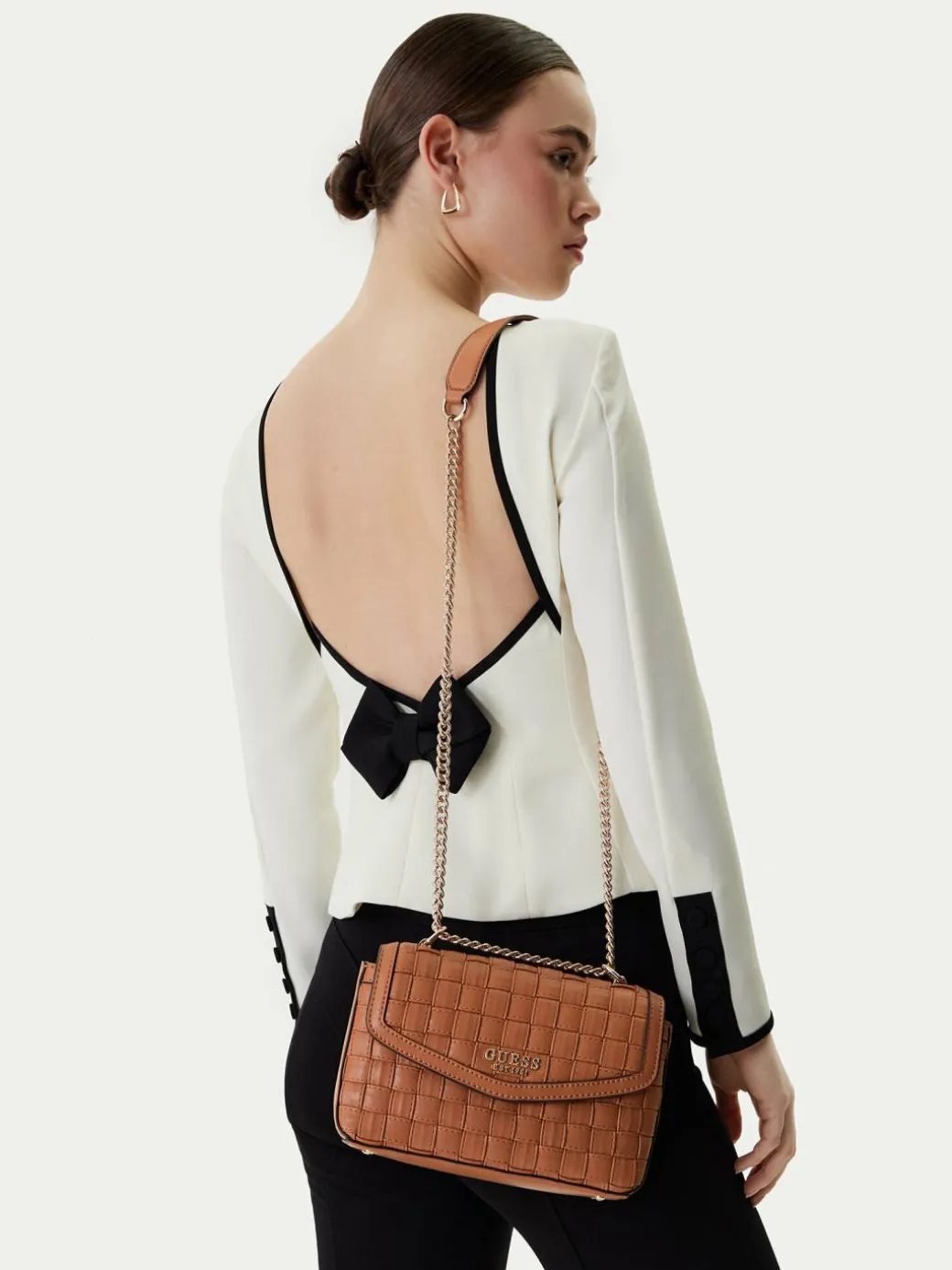 Borsetta Sandy HWWG84 18210 Marrone