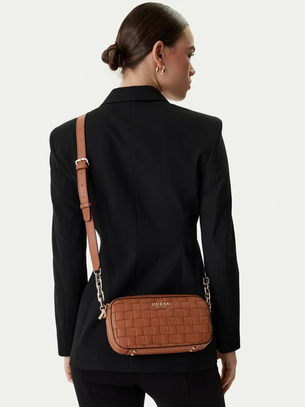 Borsetta Sandy HWWG84 18140 Marrone