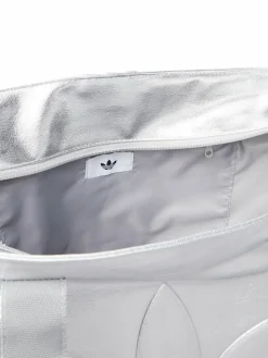 Borsetta Shopper Metallic Pu Bag KR1566 Argento