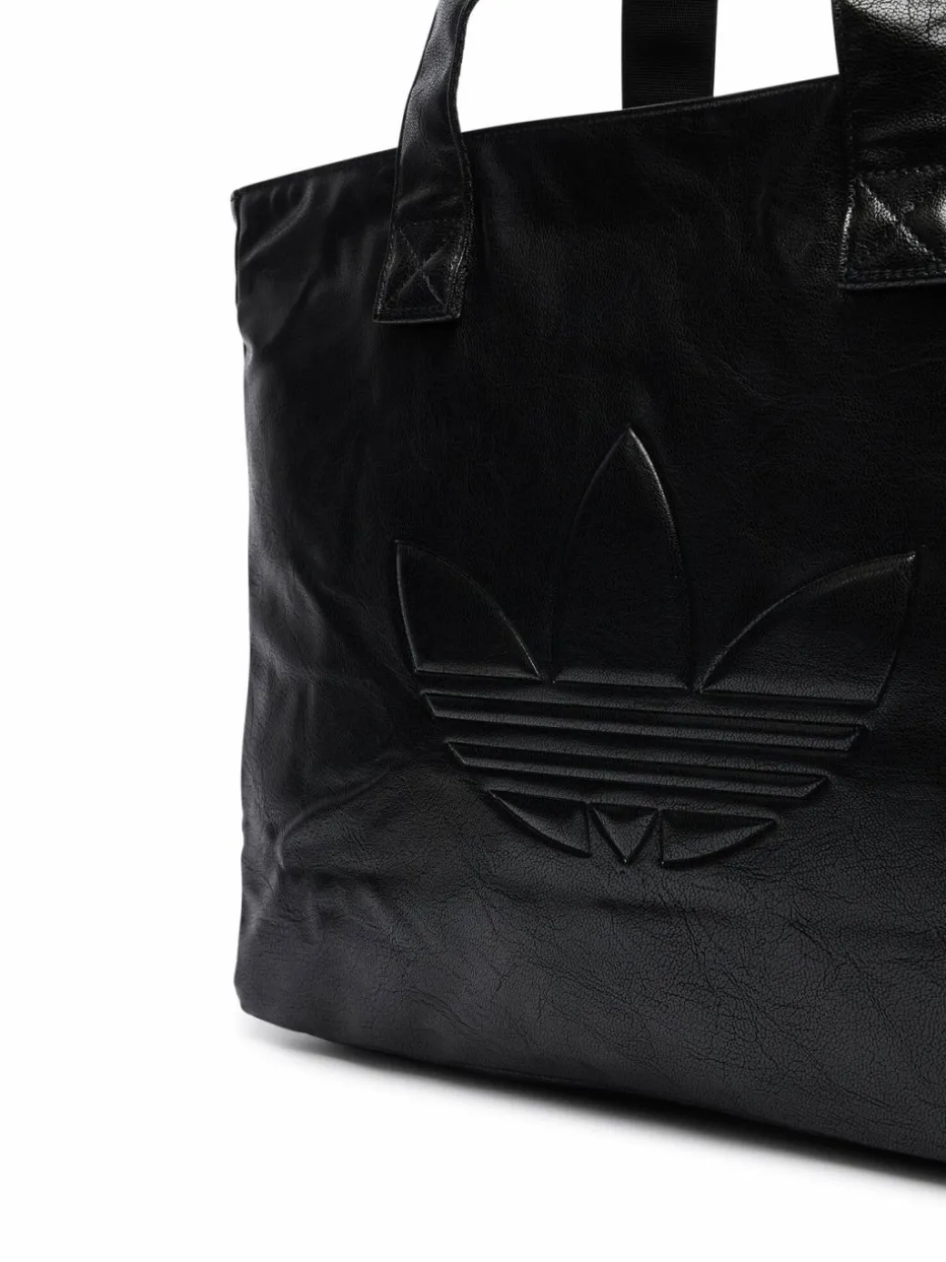 Borsetta Shopper Metallic Pu Bag KR1565 Nero