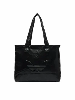 Borsetta Shopper Metallic Pu Bag KR1565 Nero