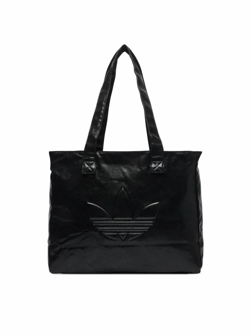 Borsetta Shopper Metallic Pu Bag KR1565 Nero