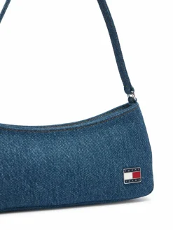 Borsetta Tjw Cool Denim Shoulder Bag AW0AW19157 Blu