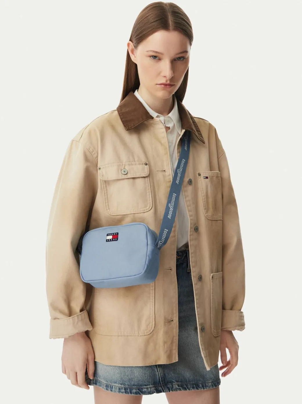 Borsetta Tjw Ess Daily Crossover AW0AW18769 Blu