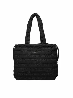 Borsetta Tjw Icon Nylon Tote Aop AW0AW18649 Nero