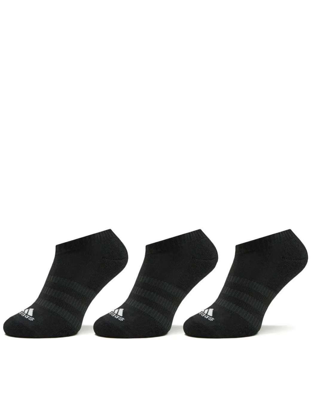 Calzini corti Cushioned Low-Cut Socks 3 Pairs IC1332 Nero