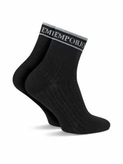 Calzini corti EW000578 AF20514 MC005 Nero