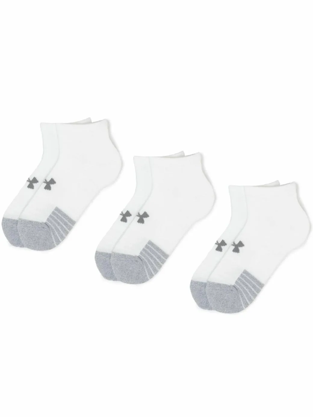 Calzini corti Heatgear Lo Cut Sock 1346753-100 Bianco