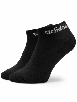 Calzini corti Linear Ankle Socks Cushioned Socks 3 Pairs IC1304 Grigio