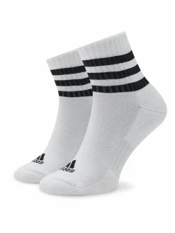 Calzini corti 3-Stripes Cushioned Sportswear Mid-Cut Socks 3 Pairs IC1318 Grigio