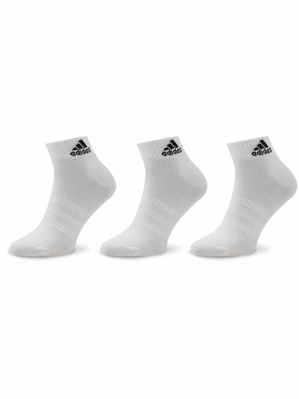 Calzini corti Thin and Light Ankle Socks 3 Pairs HT3468 Bianco