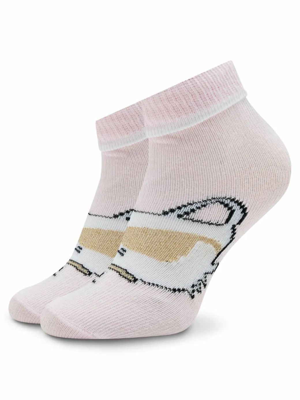 Calzini corti Z90039 Rosa