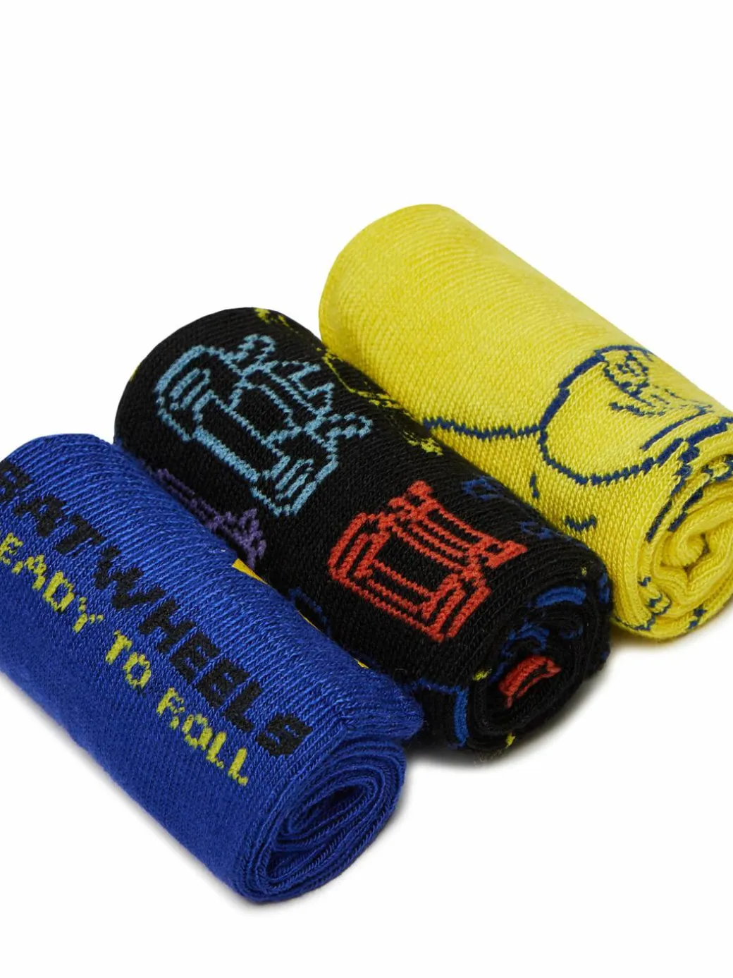 Calzini lunghi ACCCCS-SS25-237WBBW(3-PACK) Giallo