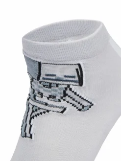 Calzini lunghi Adidas Minecraft Kids 3 Pairs Per Pack Socks KR2352 Multicolore