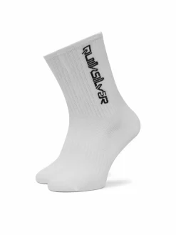 Calzini lunghi AS_QUIKSILVER_100W_SS25 (3-PACK) Bianco