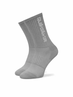 Calzini lunghi AS_QUIKSILVER_100W_SS25 (3-PACK) Bianco