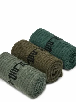Calzini lunghi AS_QUIKSILVER_100W_SS25 (3-PACK) Cachi