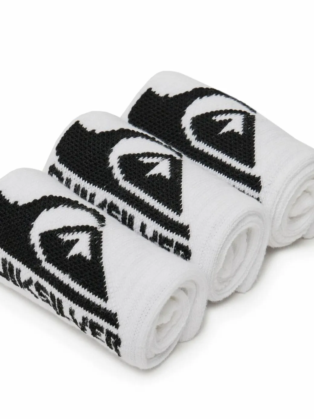 Calzini lunghi AS_QUIKSILVER_101W_SS25 (3-PACK) Bianco