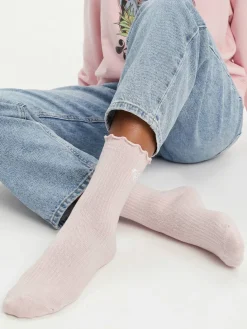 Calzini lunghi AS_ROXY_01W_SS25 (3-PACK) Rosa