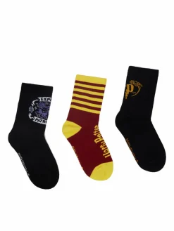 Calzini lunghi CEO-ACCCS-AW26-308WBHP(3-PACK) Nero