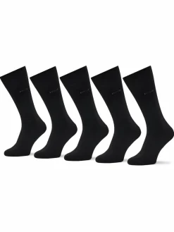 Calzini lunghi 5P Rs Uni Color Cc 50478221 Nero