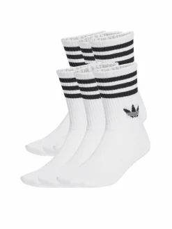Calzini lunghi 3-Stripes JV7410 Bianco