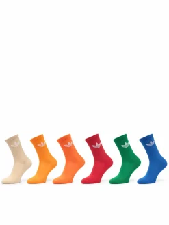 Calzini lunghi Trefoil Crew Socks Cushion IX5275 Multicolore