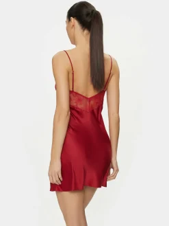 Camicia da notte Orchids C11U40 Rosso Regular Fit